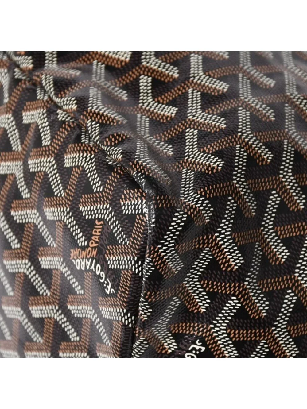 Goyard Saint Louis GM Brown Tote Bag